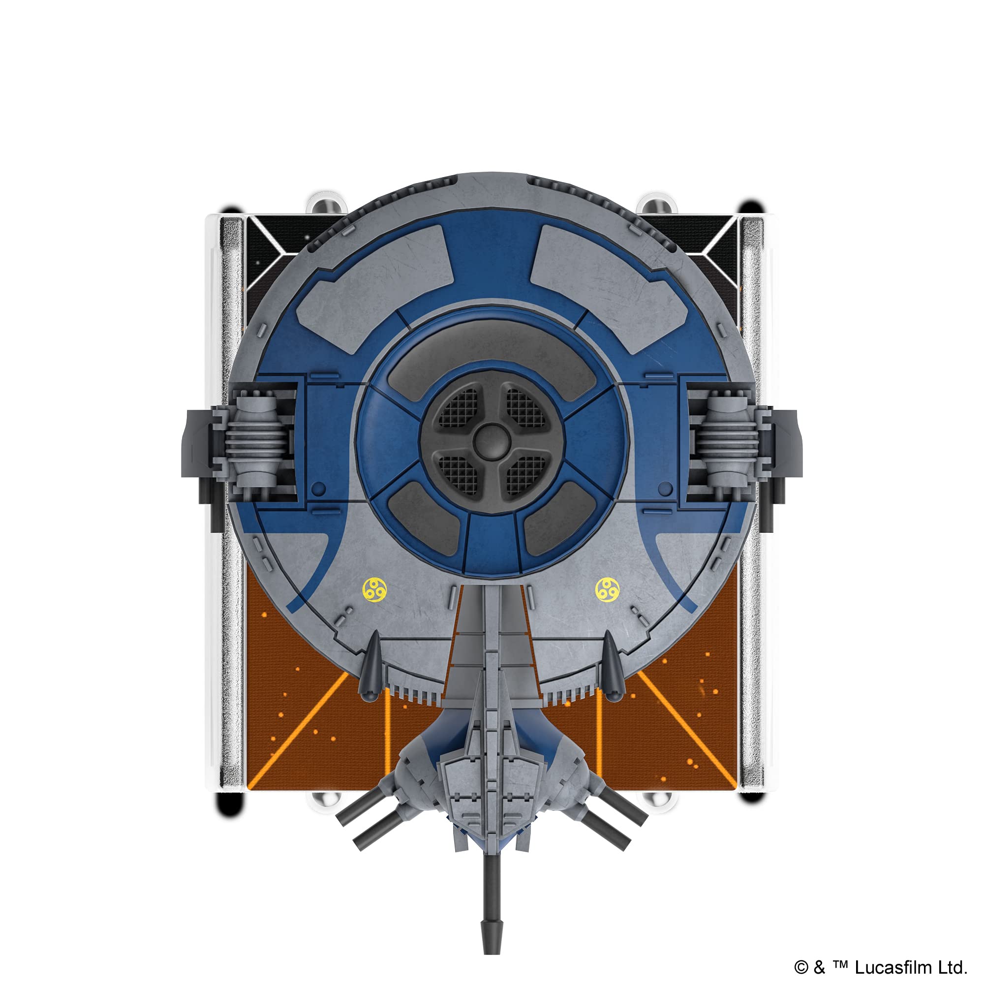 Fantasy Flight Games - Star Wars X-Wing Second Edition: Separatist Alliance: HMP Droid Gunship Expansion Pack - Miniature Game
