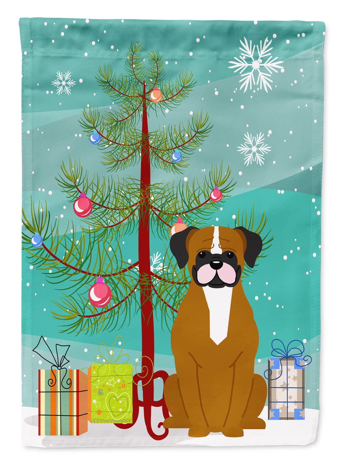 Drapeau de jardin Boxer un cadeau original pour les amoureux de chiens a Noel