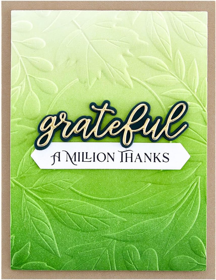 Spellbinders E3D-071 Autumn Serenade 3D Embossing Folder