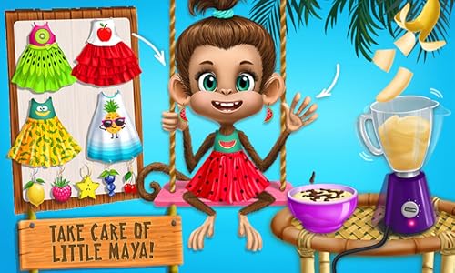 Jungle Animal Hair Salon 2 - Tropical Beauty Salon