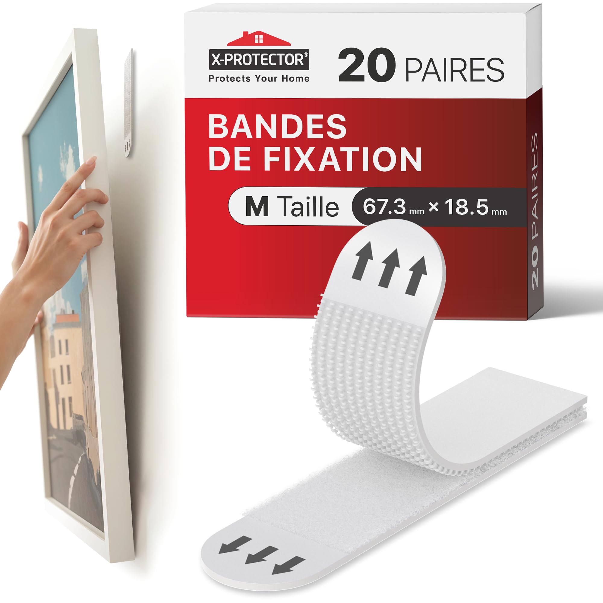 X-Protector Languettes Accroche Tableau
