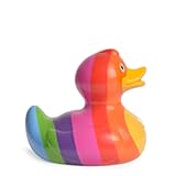 Rainbow Bud Deluxe Rubber Duck