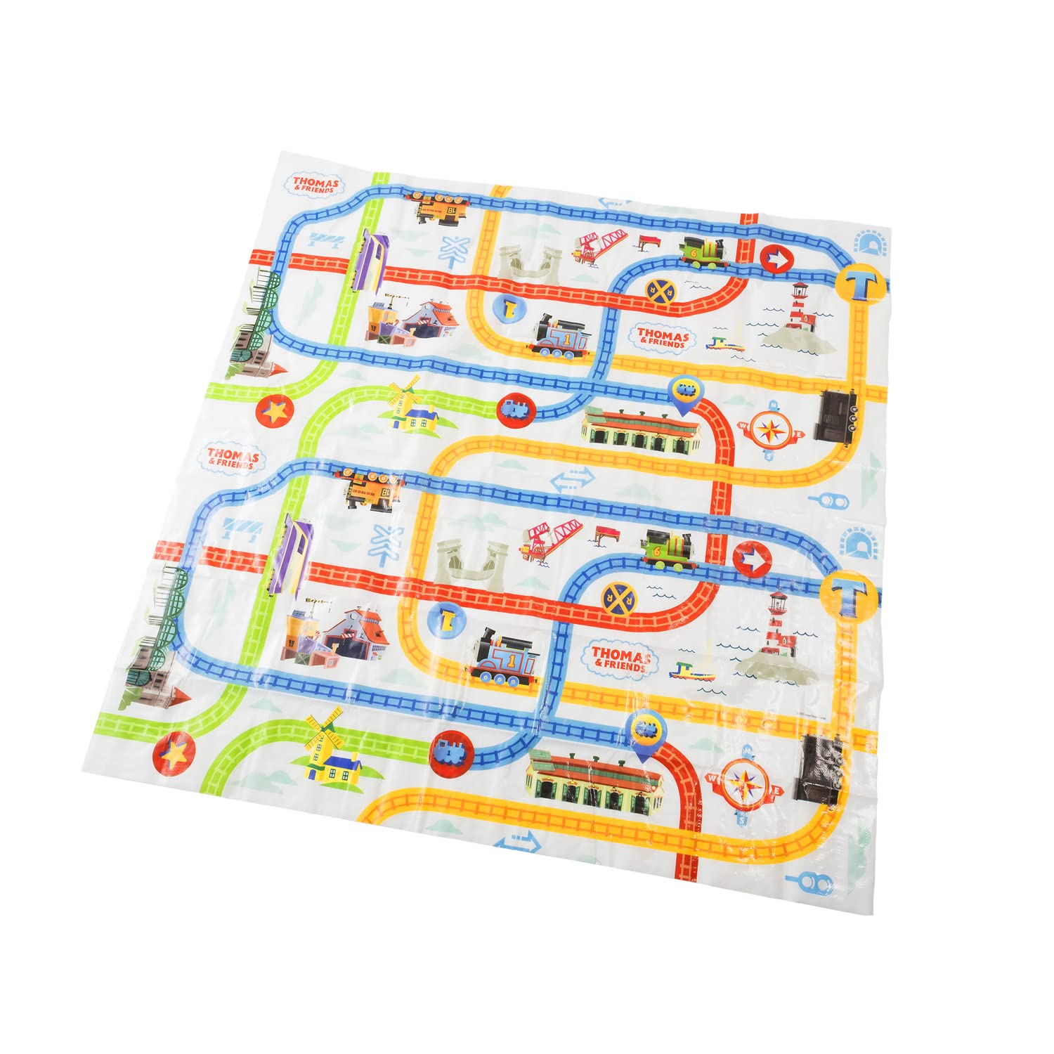 アサヒ興洋 きんしゃトーマス レジャーシートLL 線路柄