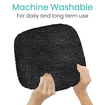 Roscoe Medical Knee Scooter Cover, Universal Size For Adults And Seniors Plush Faux Sheepskin