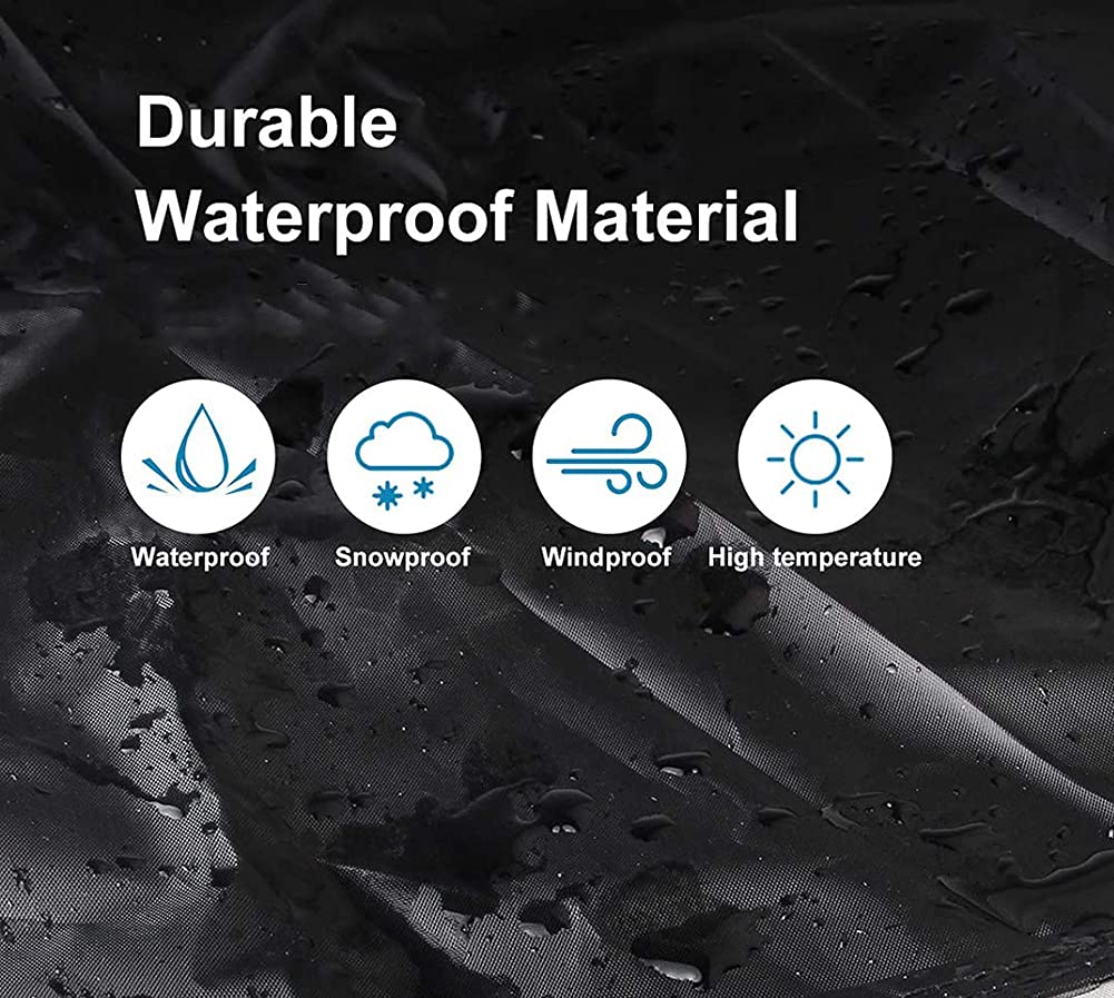 UCARE Forklift Cover For Rain 420D Oxford Forklift Cover Waterproof Heavy Duty Universal Seat Cover Forklifts Canopy Furniture Covers Fits All Lifts