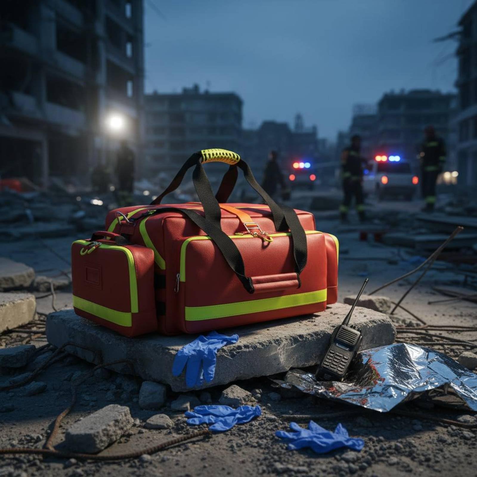 Borsa Medica Impermeabile Zaino Primo Soccorso Borsa Emergenza Kit Soccorso Valigetta Paramédica Materiale TPU E Oxford Organizzazione Rapida con, Array, Arancione