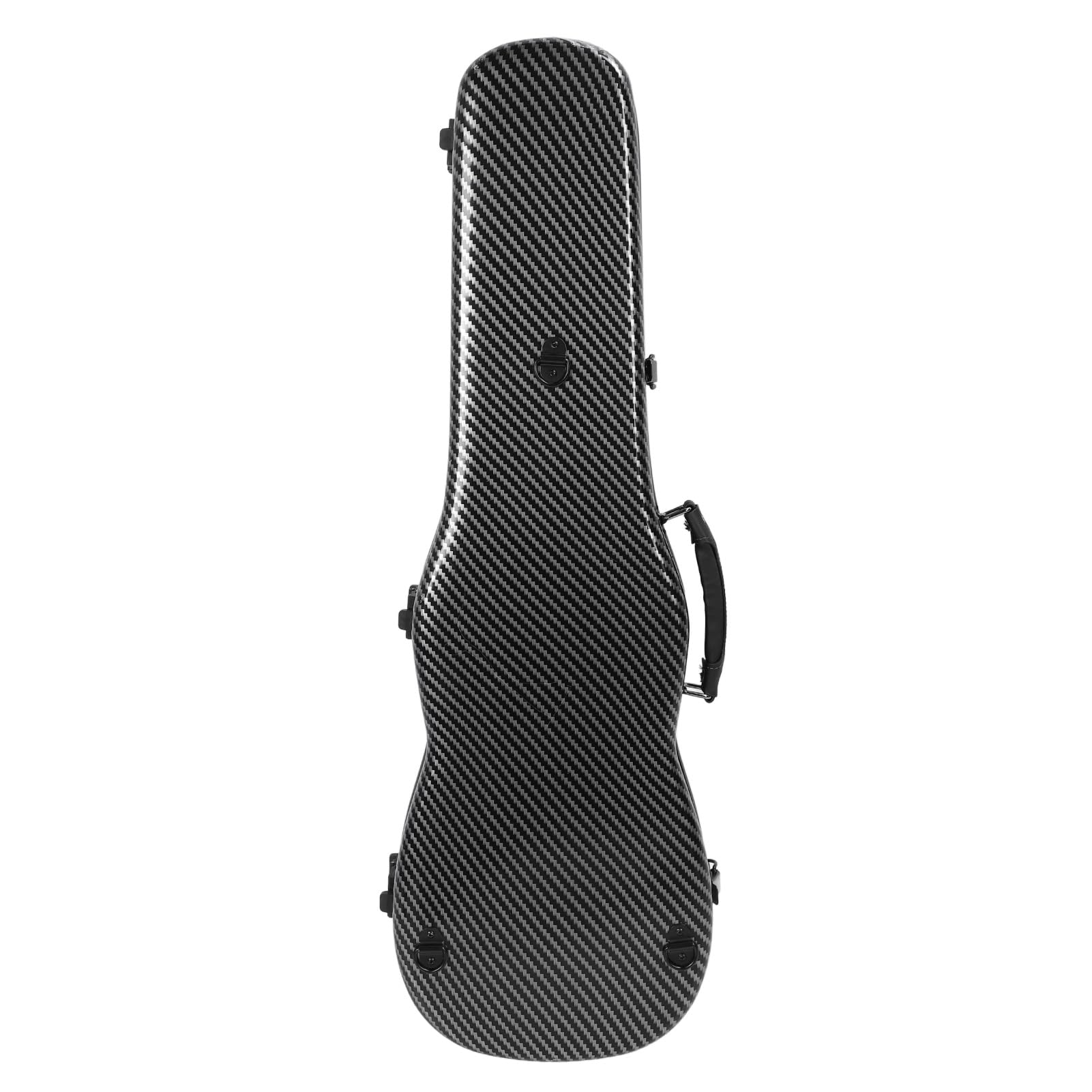 Custodia per Violino 4/4 in Fibra di Carbonio Nera Resistente Agli Urti con Interni di Lusso per una Conservazione, Perfetta per i Musicisti
