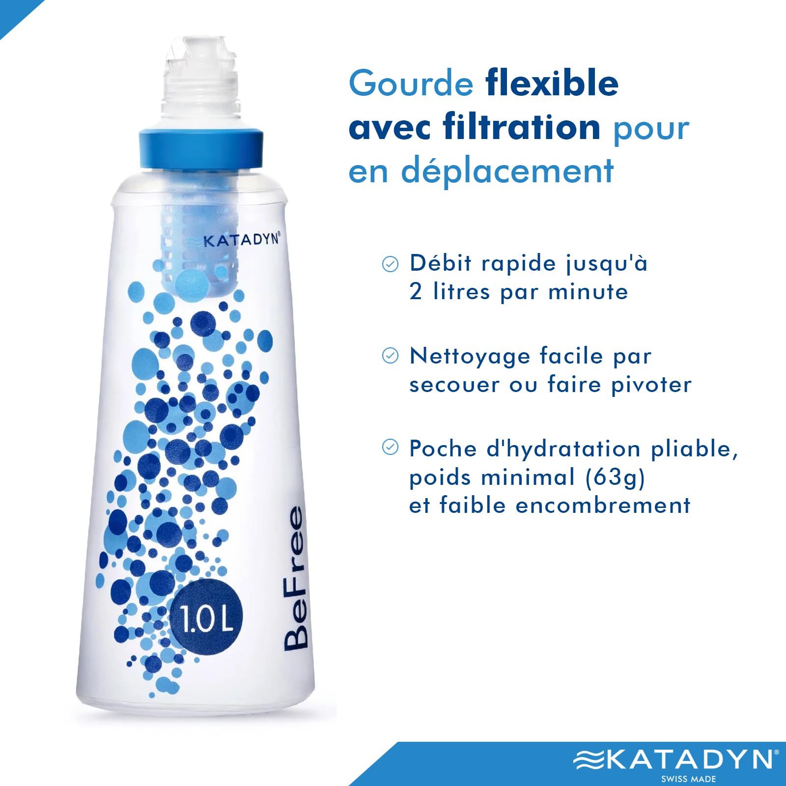 Katadyn Outdoor Wasserfilter BeFree 1 L