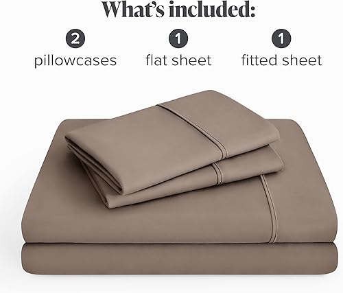 Miniatura 9 de Bare Home - Juego de sábanas de microfibra ultrasuave, 1800 hilos, doble cepillado, bolsillos profundos, ajuste fácil, juego de 4 piezas, sábanas y
