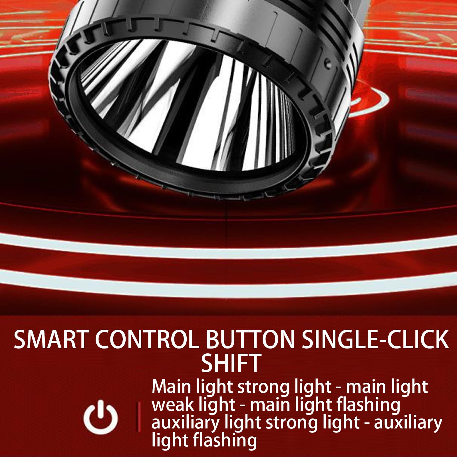 Torcia Solare Ricaricabile LED Ad Alta Luminosità Impermeabile | Torcia LED 800 Lumen Per Impiego Lavorativo Pesca, Campeggio, Escursionismo, Viaggio, Luce Da Lavoro
