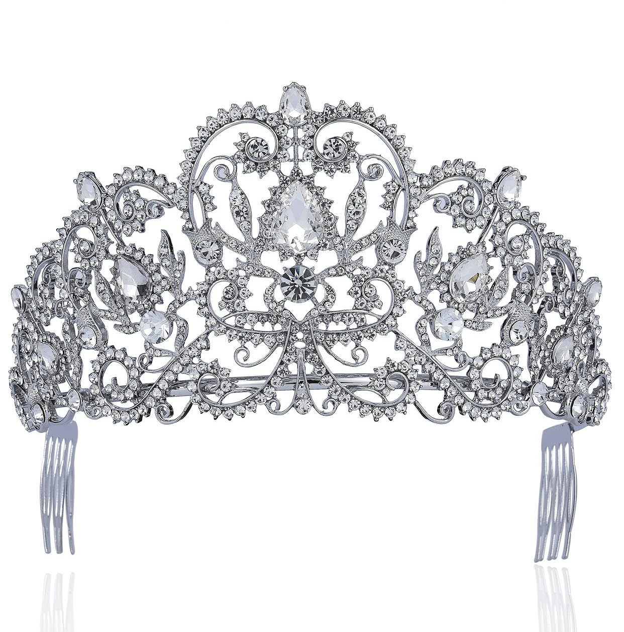 Victorian Crystal Tiara