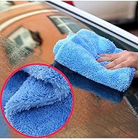 Vista 4 de LZ Toallas de microfibra para automóvil, paño de limpieza de microfibra, toalla de pulido de detalles de lavado de automóvil, toalla de secado