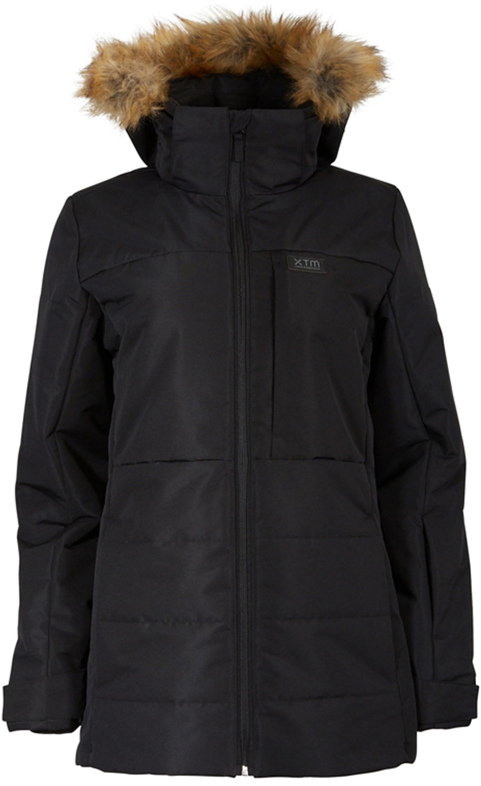 XTM Province Ski Jacket - Plus Size, Black, 22