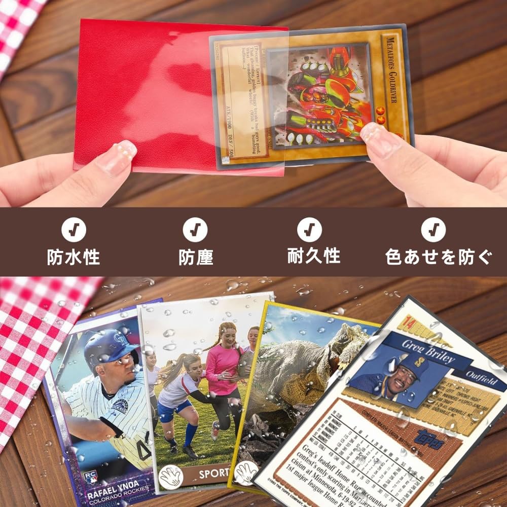 Amazon.co.jp: SensaBliss エンボス カードスリーブ スタンダード 