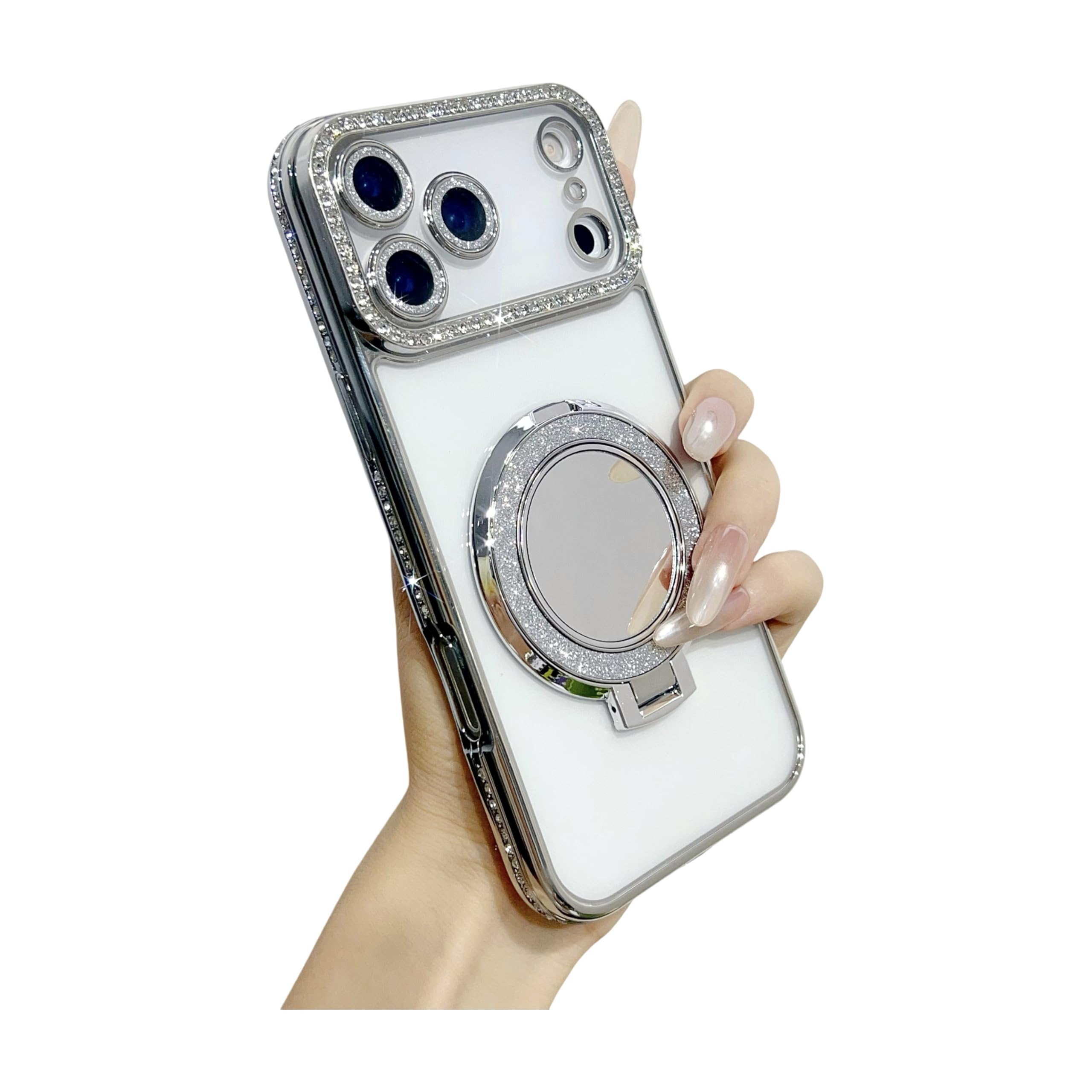 Coque compatible MagSafe pour iPhone 17 Pro Max avec charge sans fil stable