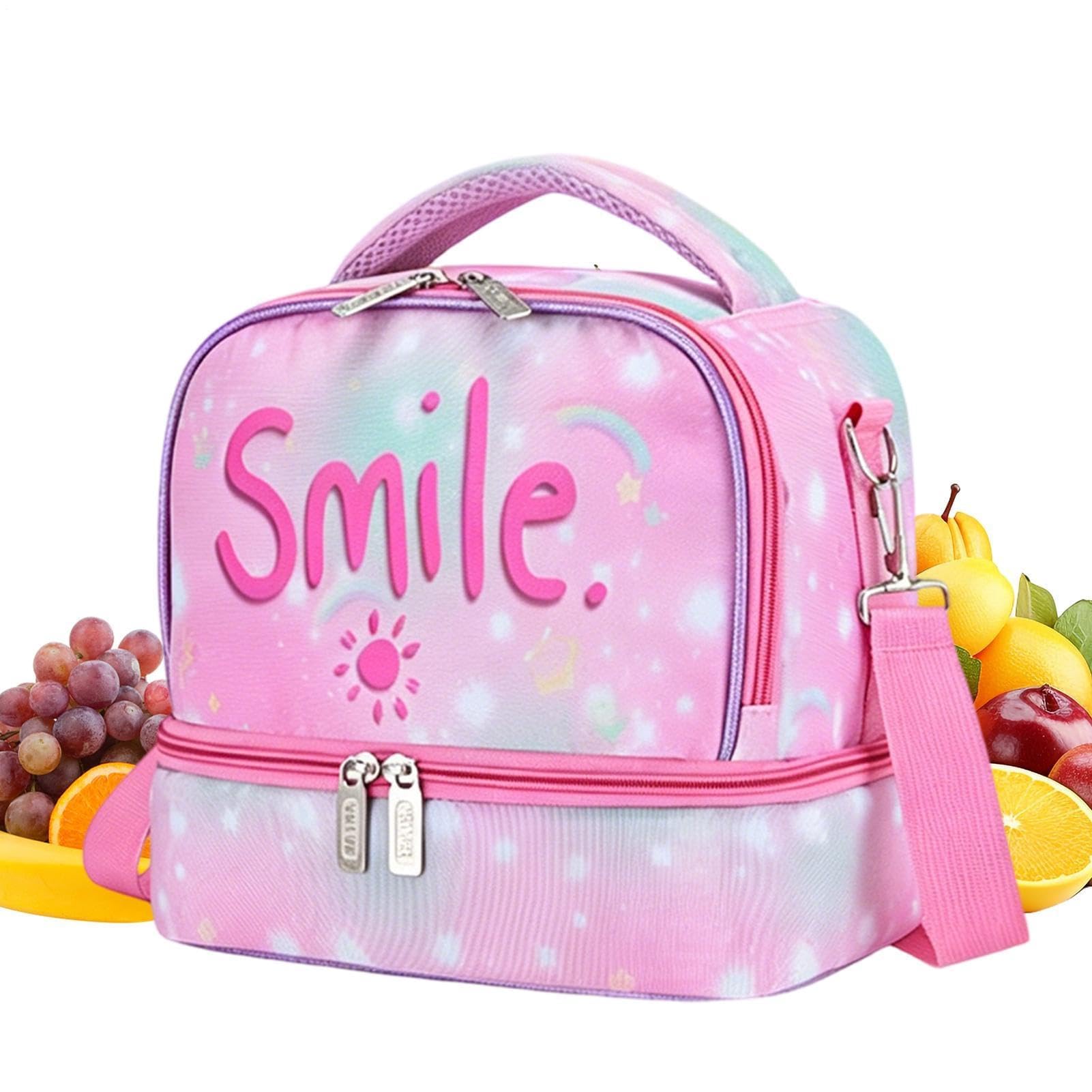 Contenitore per il pranzo isolato, riutilizzabile e impermeabile, pratico contenitore per il pranzo per viaggi, scuola e ufficio