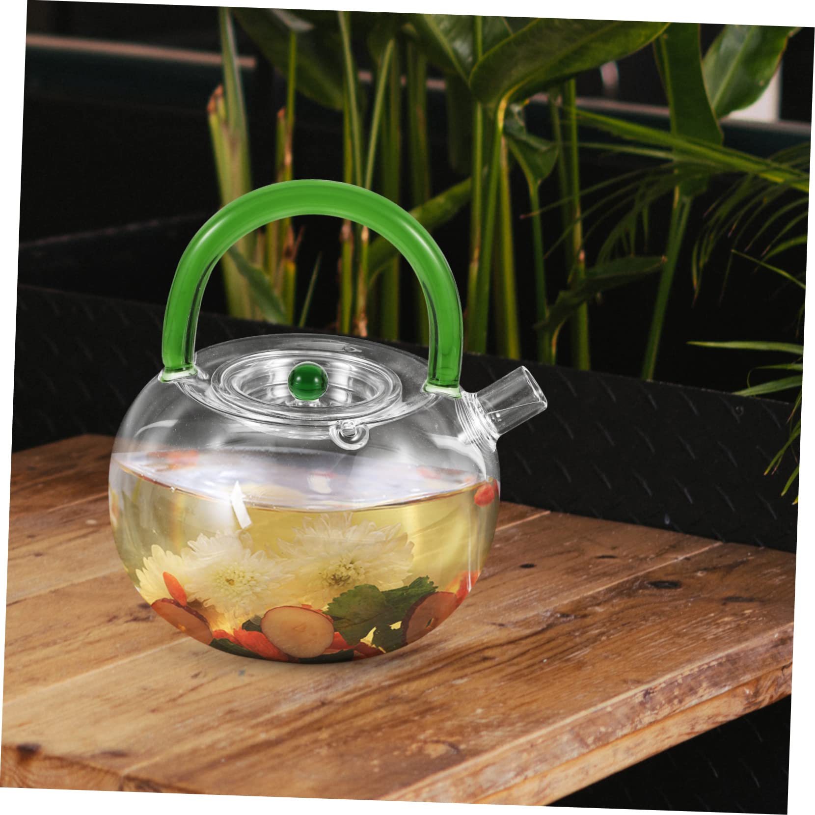 Alipis Bellissimo Bollitore Da Tè in Per Fornello Teiera Con Infusore Da 780 Ml Ideale Per Tè in Fiore Tè in Foglie Sfuse Per La Casa