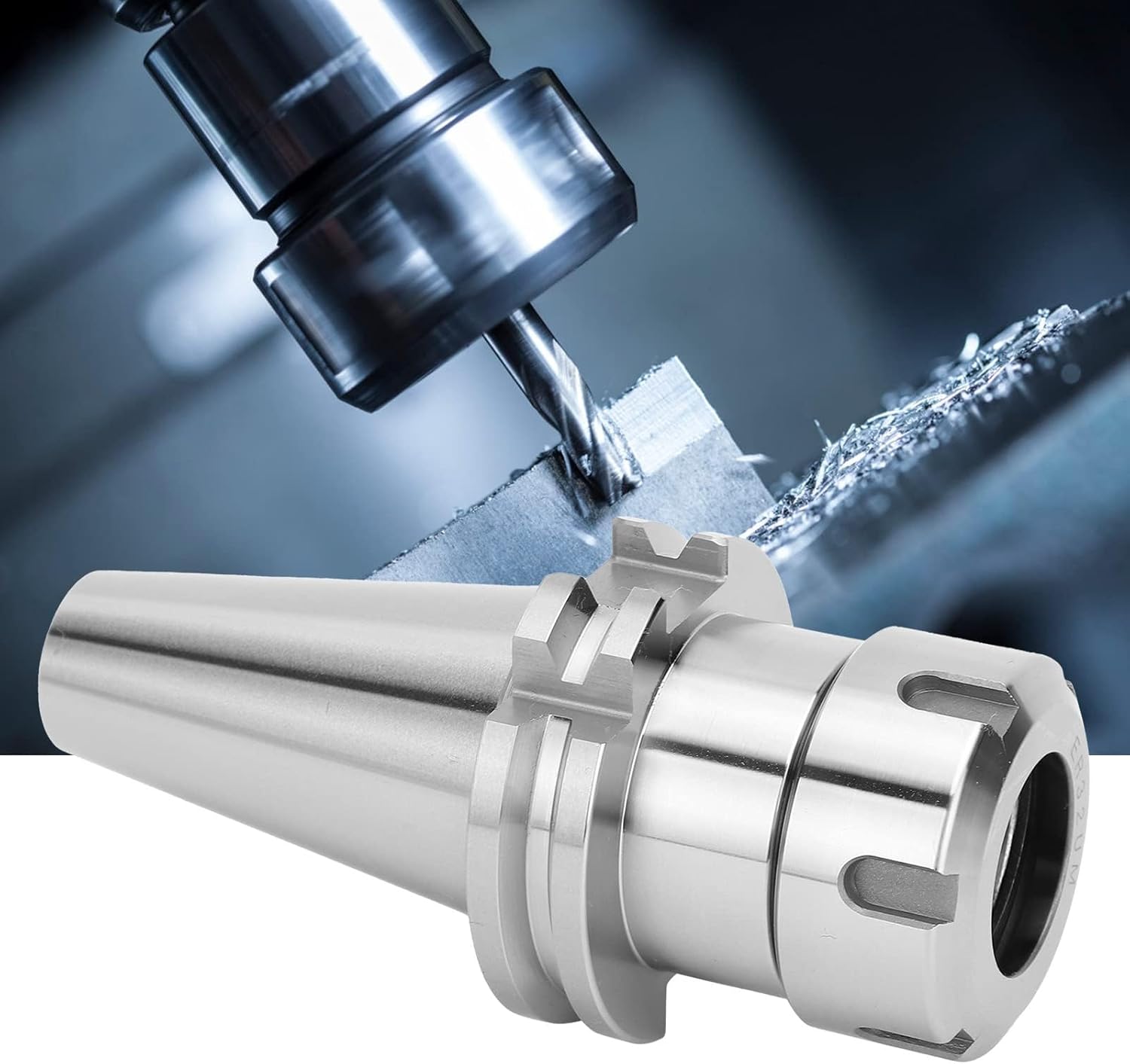 CNC Milling Tool Holder SK40 ER32 70, Accuracy for CNC Machine Tools, Speed 12000RPM, Proof and Coating, Vacuum Quenching Furnace care,