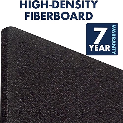 Miniatura 4 de Quartet. Tablero de anuncios de 36x 24pulgadas. Tablón de anuncios de tela de oficina oval., Negro