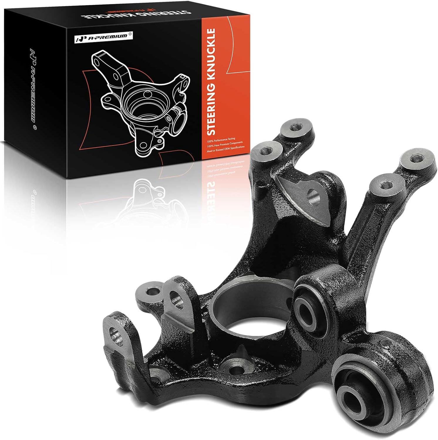 A-Premium Rear Left Suspension Steering Knuckle Compatible with Hyundai Tucson 2011-2015 & Kia Sportage 2011-2015, FWD Only, Driver Side