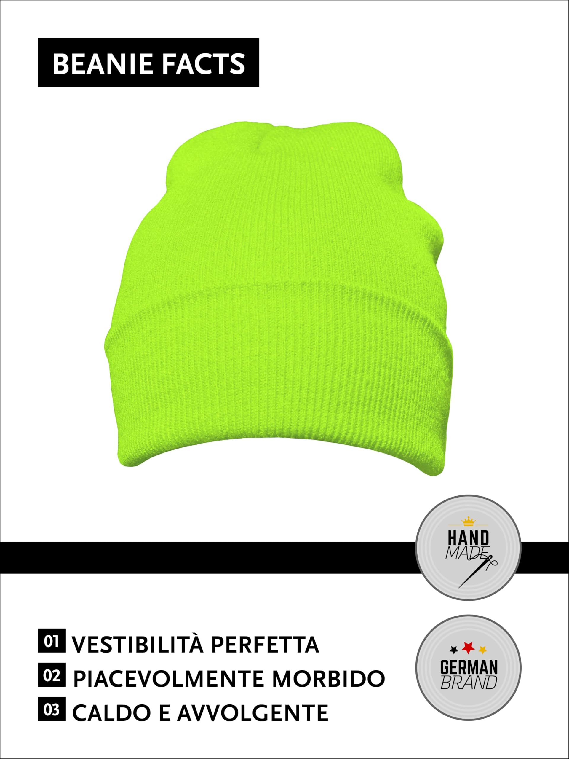 DonDon Berretto Uomo Berretto Donna Beretto Invernale Beanie Design Classico