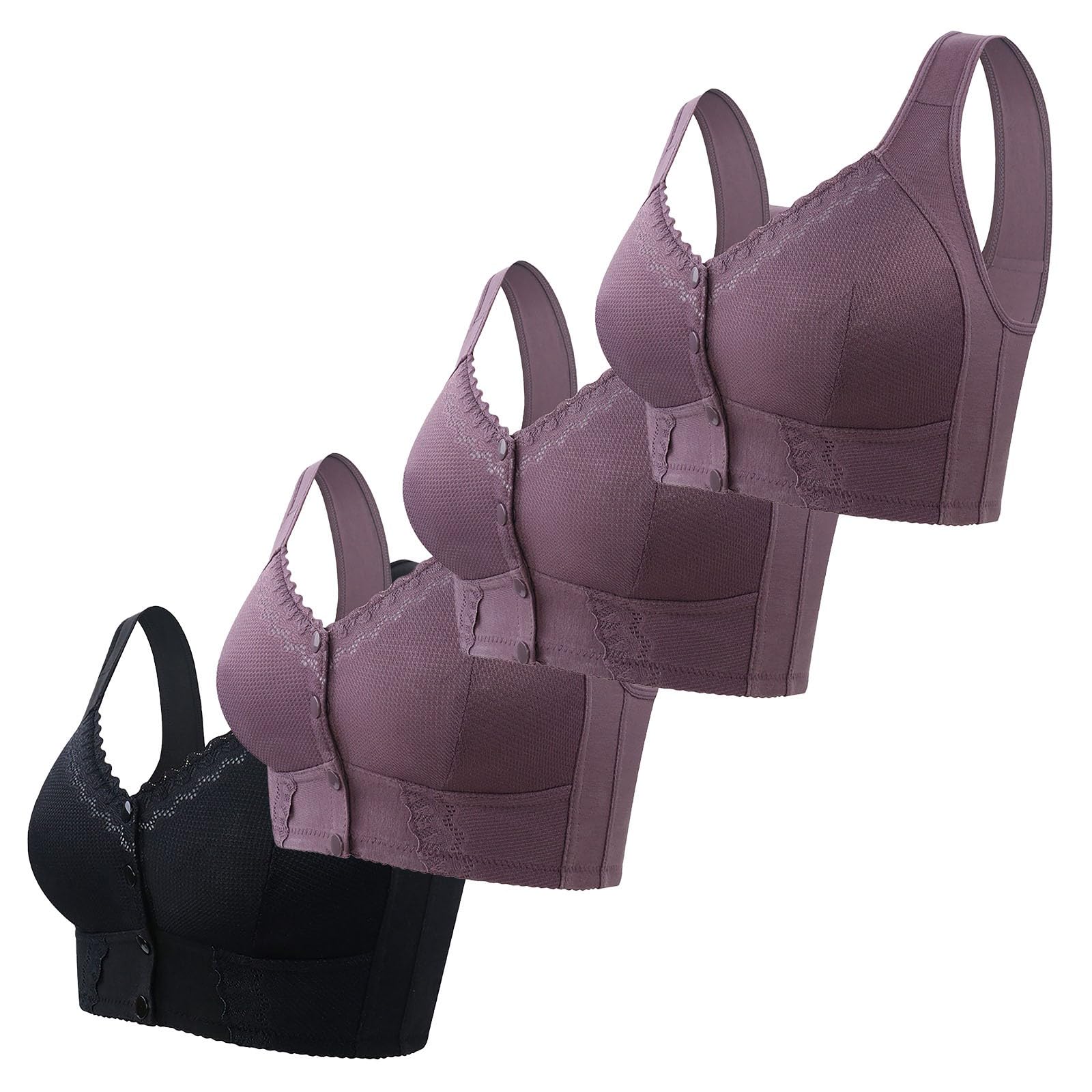 Soutien-gorge sans fil fermeture avant taille 50 - 8