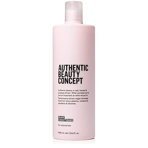 Auténtico acondicionador Beauty Concept Glow  Cabello tratado con color  Hidrata el cabello tratado con color  Vegano y libre de crueldad  Sin