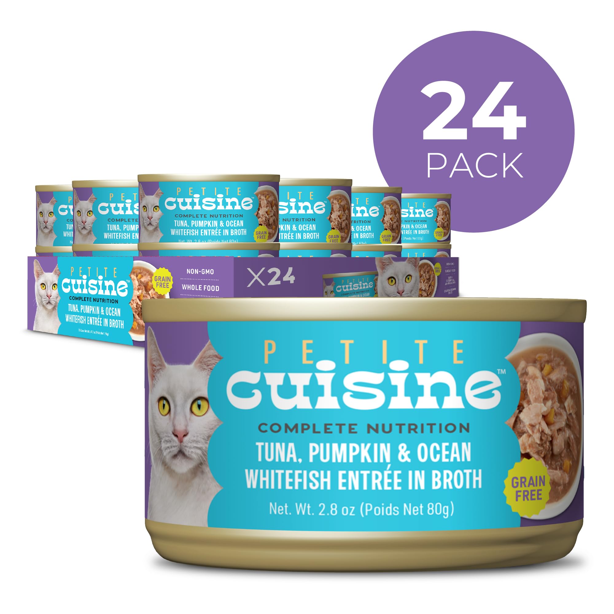 Amazon.com : PETITE CUISINE Whole Foods Wet Cat Food, Tuna