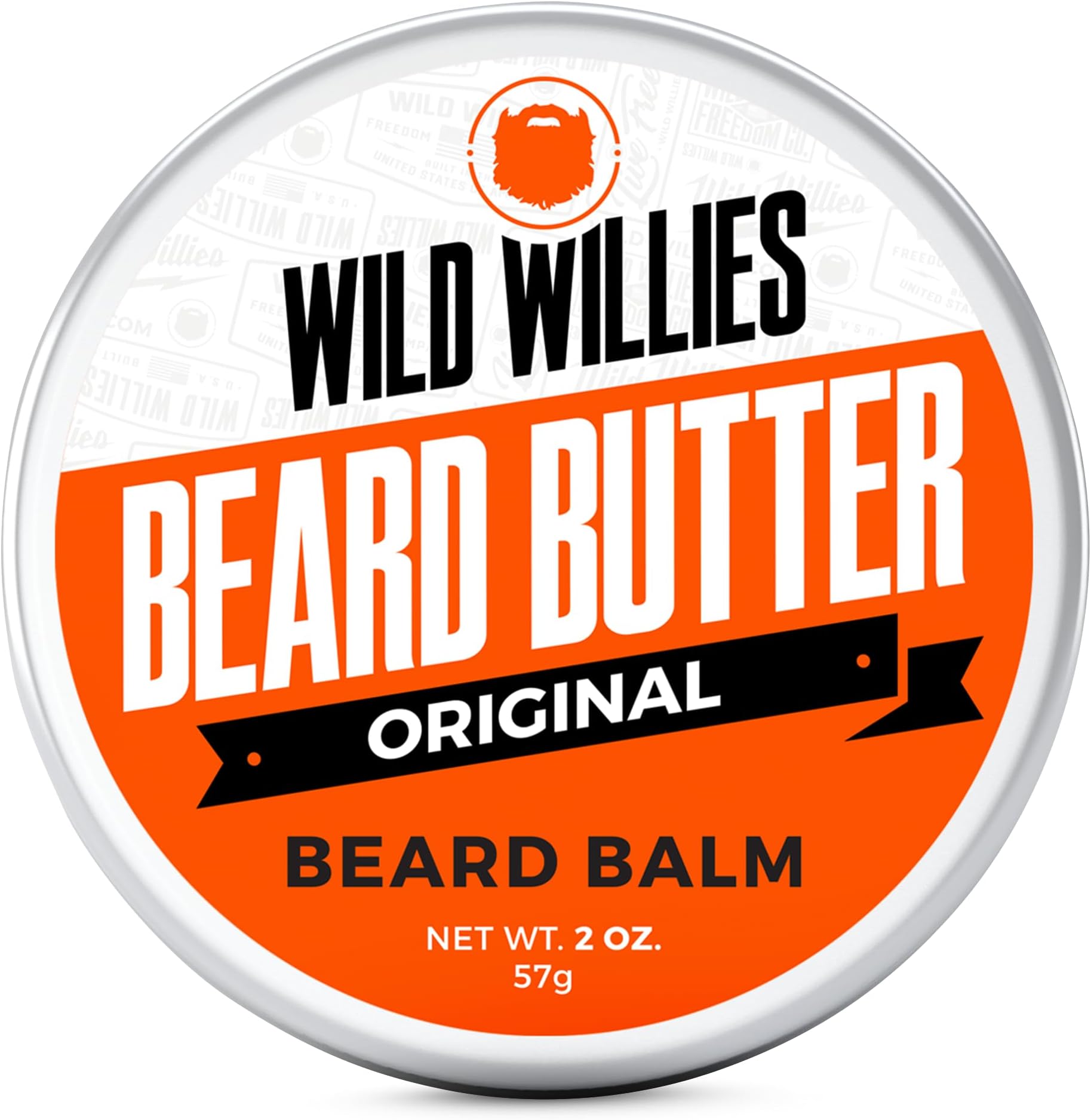 Wild Willies Beard Butter Leave-In Conditioner - Organic Beard Balm for Fast Beard Growth, Beard Care Softener - Beard Cream for Men to Remove Itch & Dandruff, Restores Moisture - 2 Oz