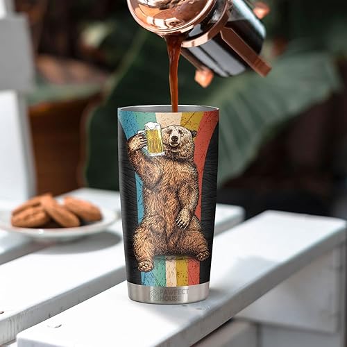 Miniatura 5 de Regalos de cumpleaños para el día del padre para papá de hija, hijo, niños, esposa, vaso de acero inoxidable de 20 onzas, regalos de cumpleaños para