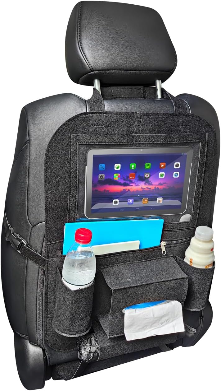 Ouzorp 1Pack Car Back Seat Storage Bag,Car Seat Storage