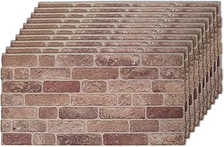 IZODEKOR 3D Wall Panels Brick Effect - Cladding, Stone Look, Styrofoam F...
