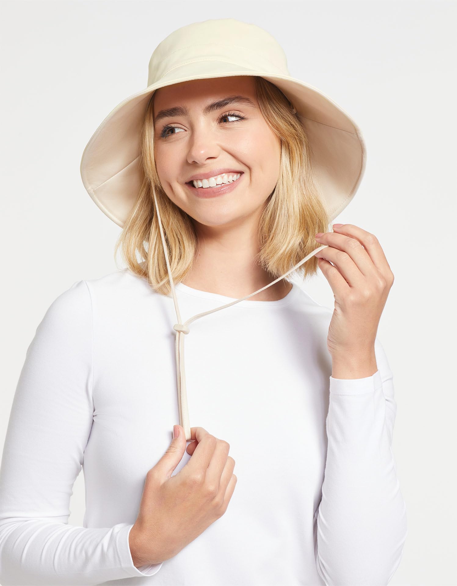 Solbari Wide Brim Beach Hat UPF50+ UV Protection, Sun Protective Hat