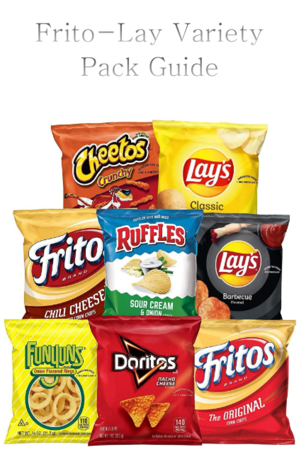 Independently Published Frito-Lay Variety Pack Guide: Party Mix, 40 Count