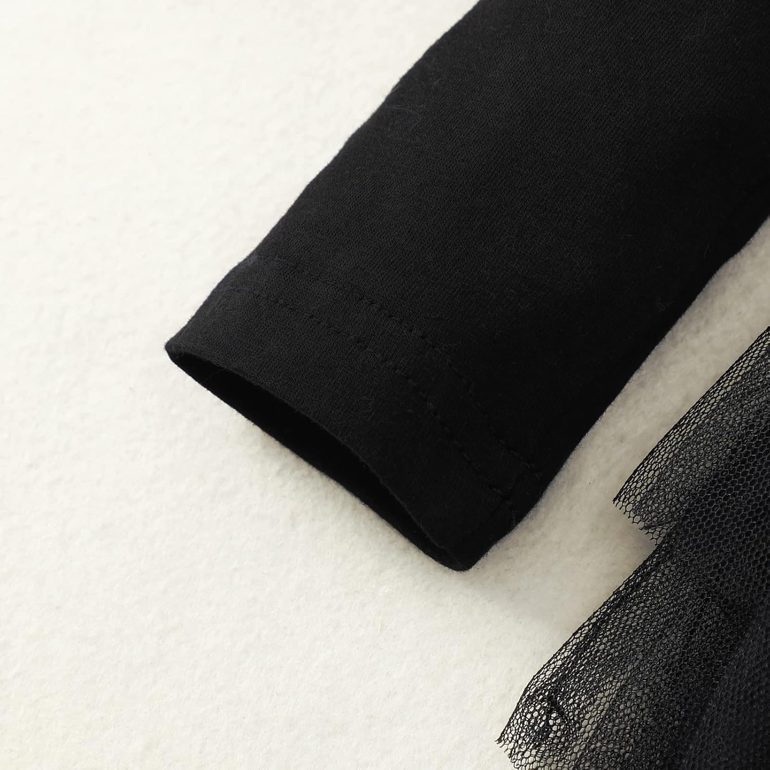 Baby Girl Ruffle Sleeve Romper Dress Outfit Newborn Princess Tulle Dresses Infant Jumpsuit Tutu Skirt Set Clothes - Image 6