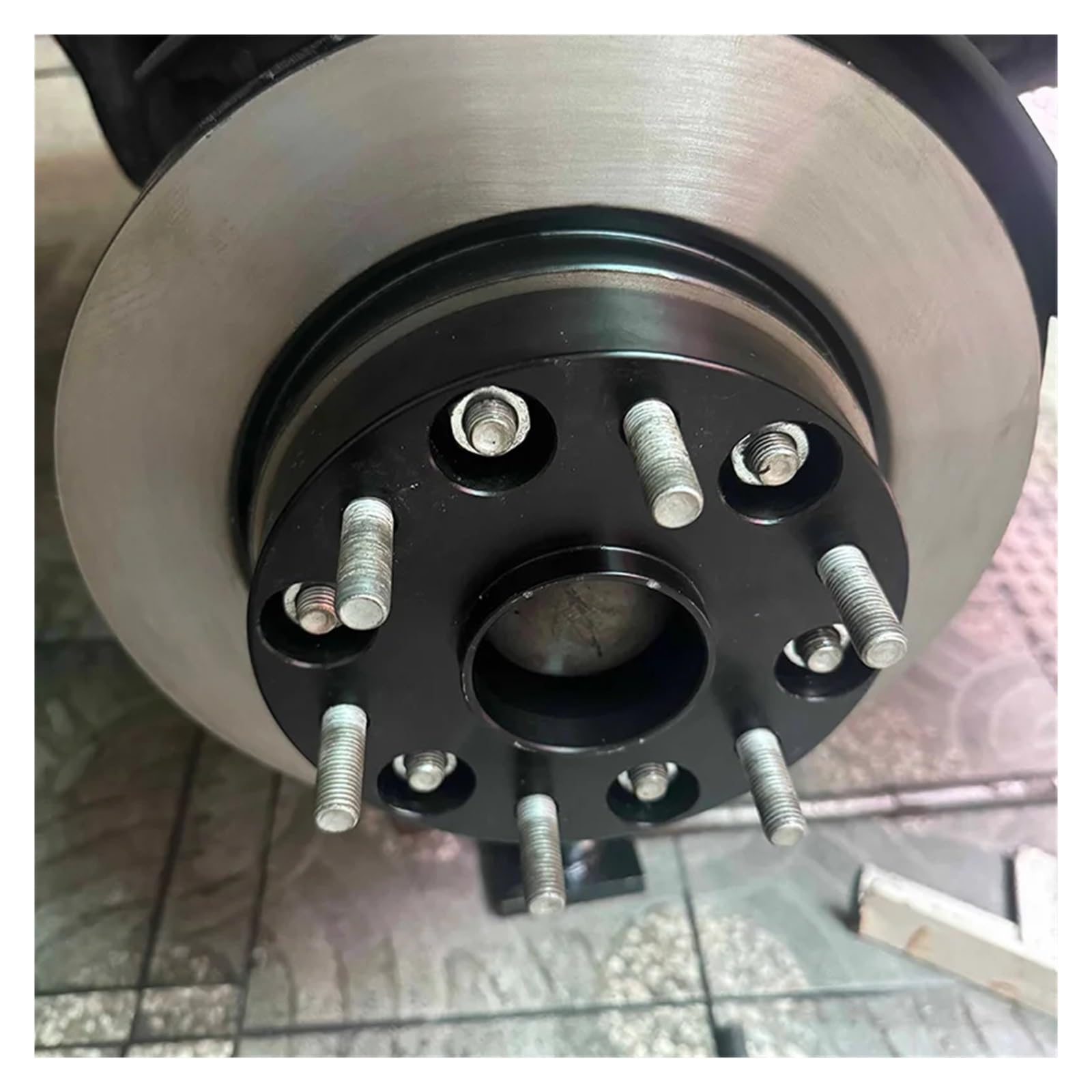Adaptateur d'entretoises roue Adaptateur d'entretoises de roues PCD 6x139.7 CB 95.1mm, 2 pièces, combinaison à 6 cosses pour Toyota Tundra pour land pour cruiser LC300 M14x1.5(2PCS 20MM)