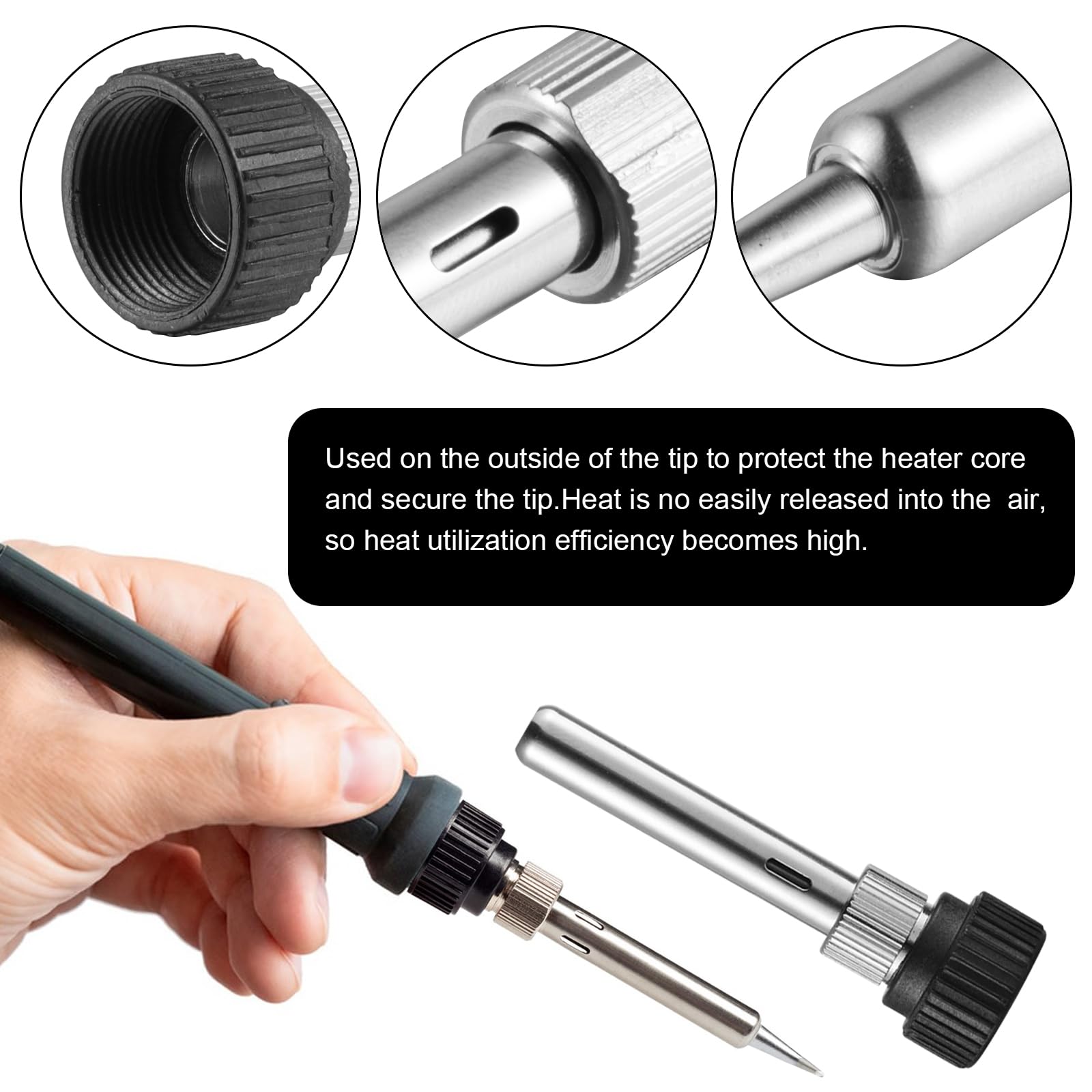 Nadinsta Lötspitzen Set - 12 Verschiedene Spitzen Für Lötstationen