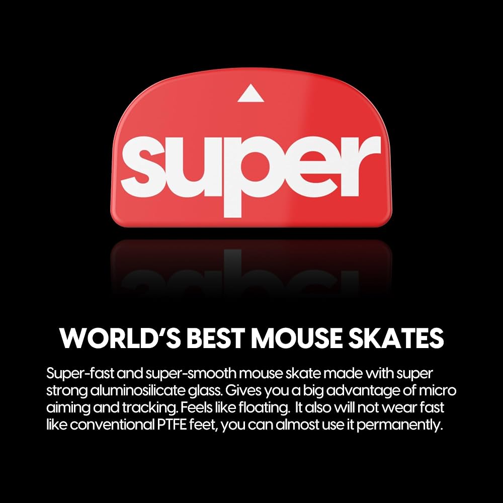 Amazon.com: Superglide2 Glass Mouse Skates for Logitech G