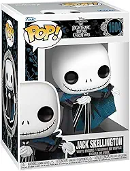 Funko Pop! Vinil: O Estranho Mundo Antes do Natal - Costura Jack Skellington Jack - TNBC - Boneco colecionável de vinil - Ideia de presente - Mercadoria oficial - Brinquedos para crianças e adultos