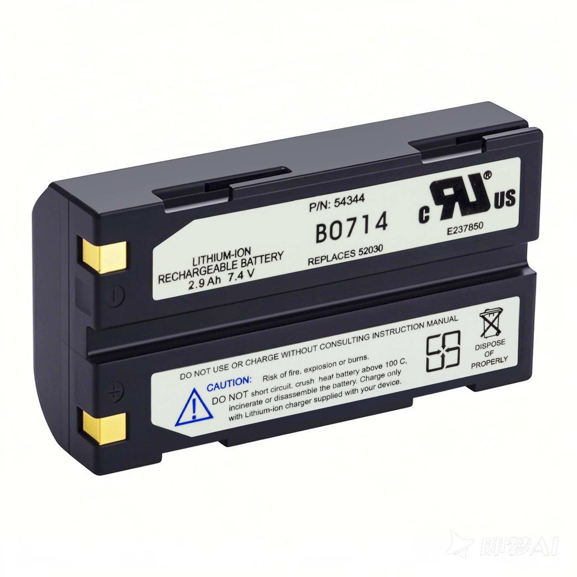 2900Mah Replacement Battery for Trimble 29518 46607 52030 54344 38403 5700 5800 Series R6 R7 R8 GNSS TR-R8 GPS MT1000 92670 92600 MA1805A DINI03 Rechargeable GPS Receiver Battery Part Number 54344