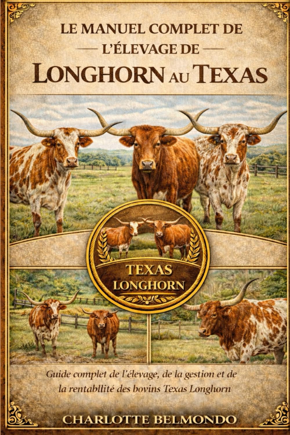 LE MANUEL COMPLET DE L'ÉLEVAGE DE LONGHORN AU TEXAS: Guide complet de l'élevage, de la gestion et de la rentabilité des bovins Texas Longhorn