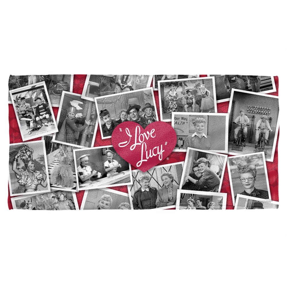 TrevcoI Love Lucy Time After Time Officially Licensed Beach Towel 30" X 60"
