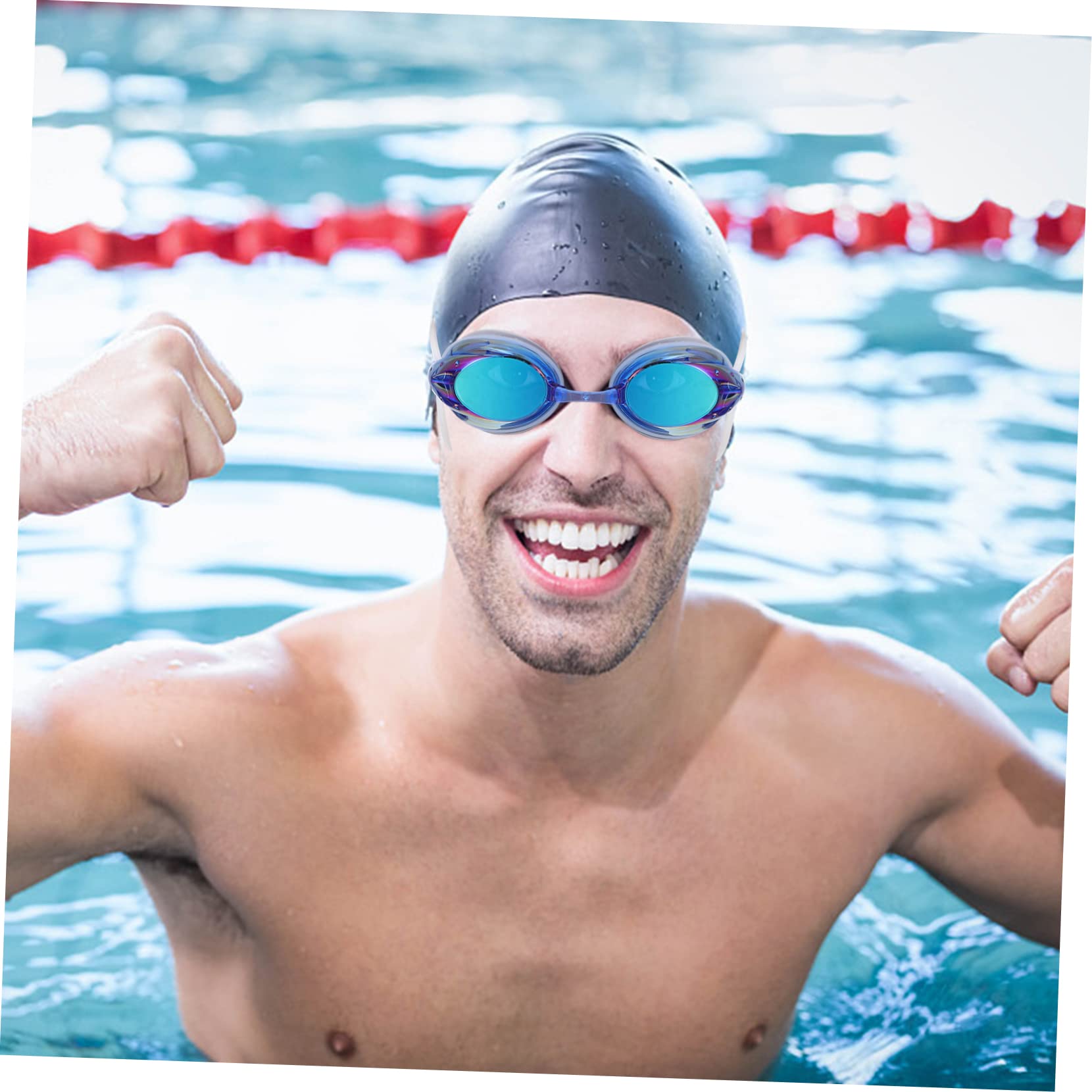 Sosoport 3 Set Occhialini Da Nuoto Occhiali Di Protezione UV Occhiali Da Piscina Occhiali Da Esterno Occhiali Da Sub Nuoto Protezione Per Gli Occhi Protezione Solare Occhiali Da Nuoto