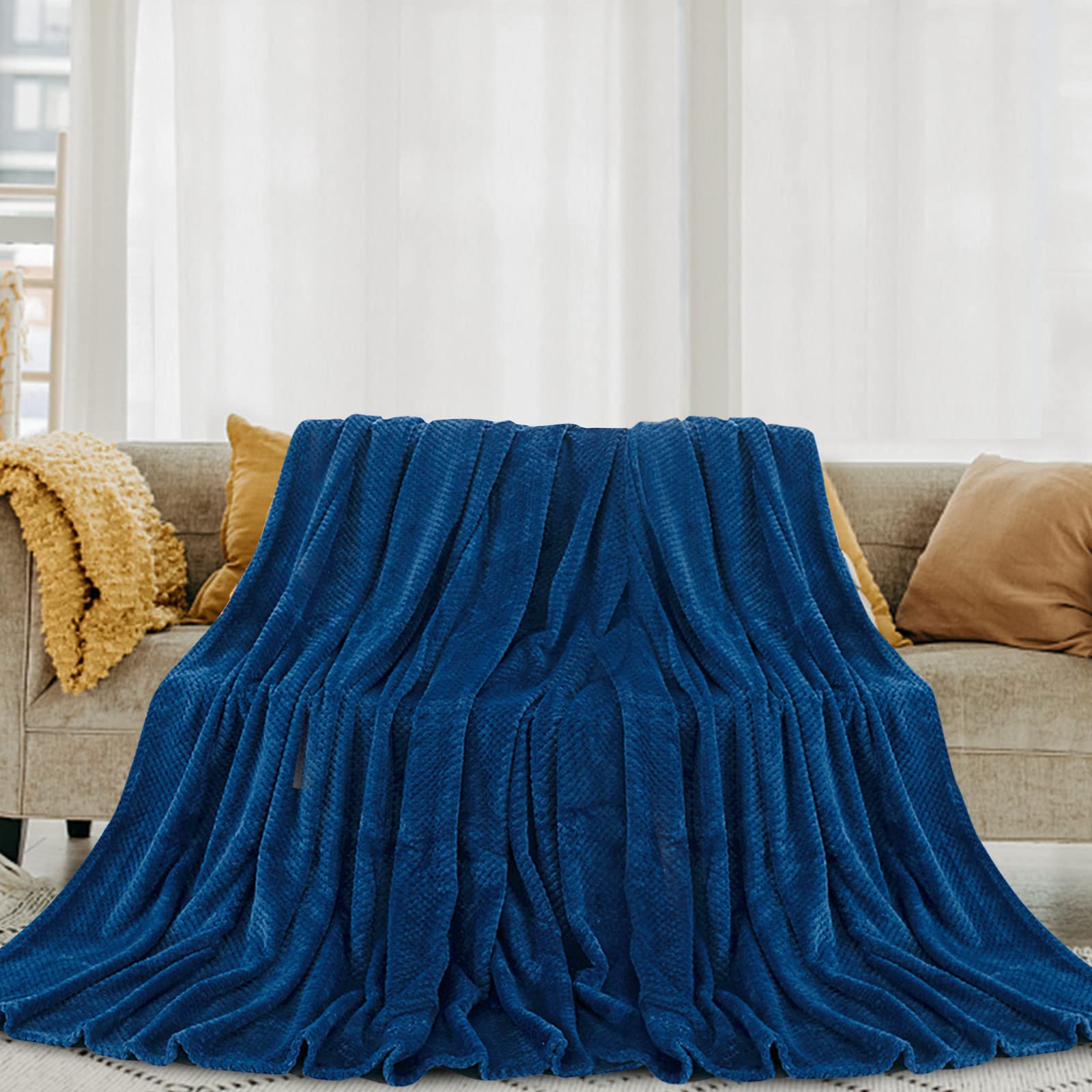 Colcha Cama 150 Invierno Brentfords - Manta De Franela Sherpa De Forro Polar Grande Y Esponjosa, Manta Gruesa, Suave, Acogedora, Color Rosa Rubor, 150 X 180 Cm Manta Sofa Grande