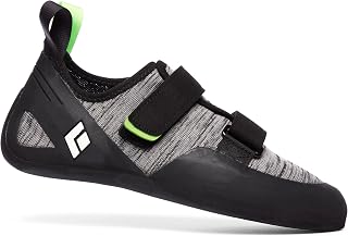 Black Diamond Men's Momentum Rock Climbing Shoes - Engineered Knit Upper, 4.3mm Rubber Outsole for All-Day Gym & Outdoor Comfort
