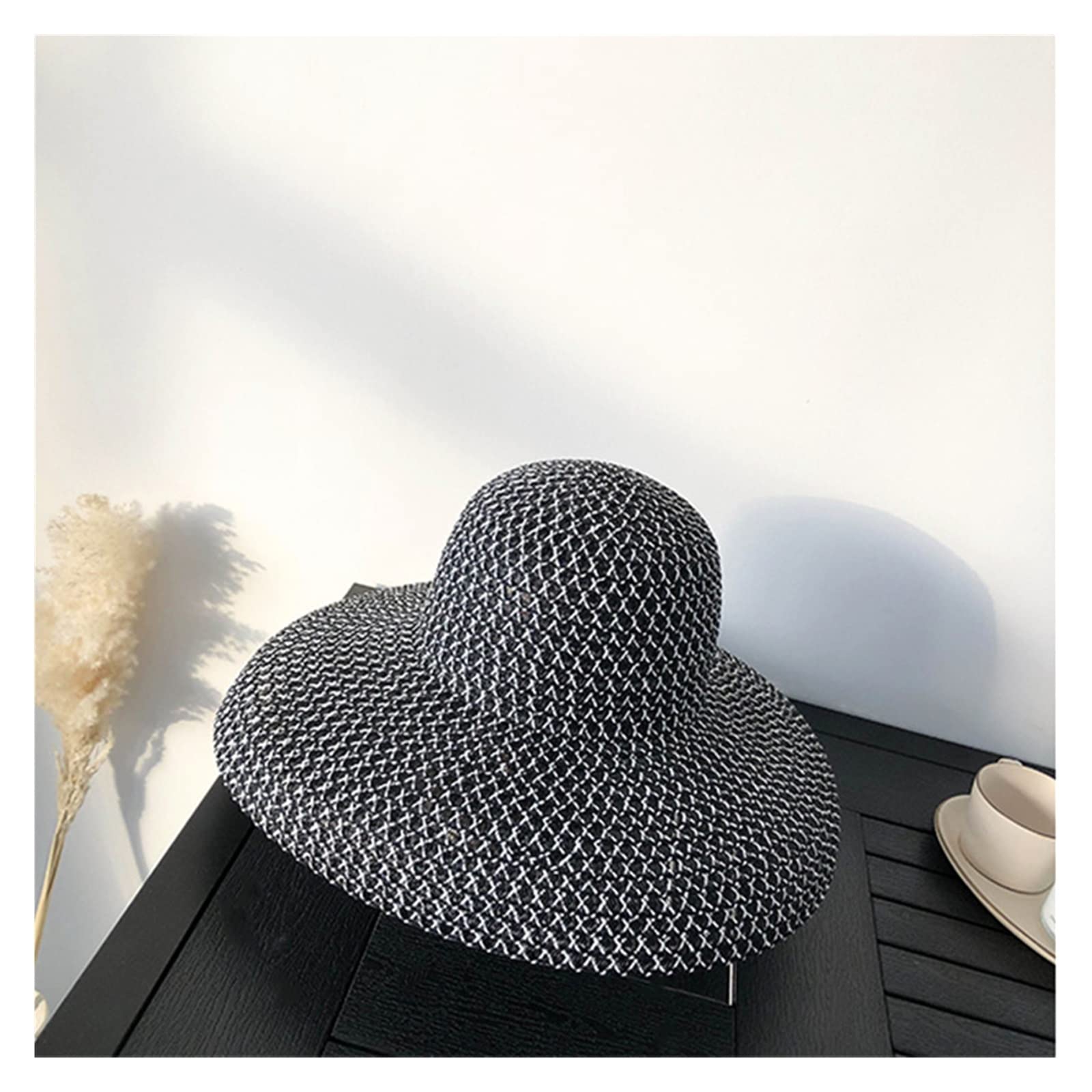 Cappello da Spiaggia per Le Vacanze estive Cappello da Sole a Tesa Larga da Donna Cappelli retrò