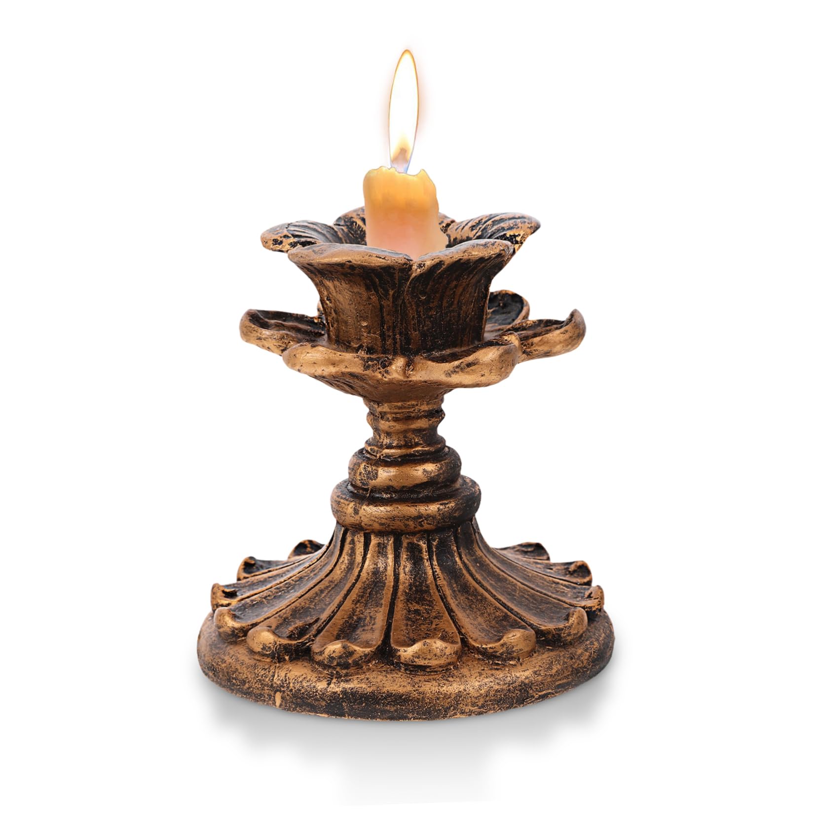 Amazon.co.jp: HEALLILY アンティークキャンドルホルダーセット