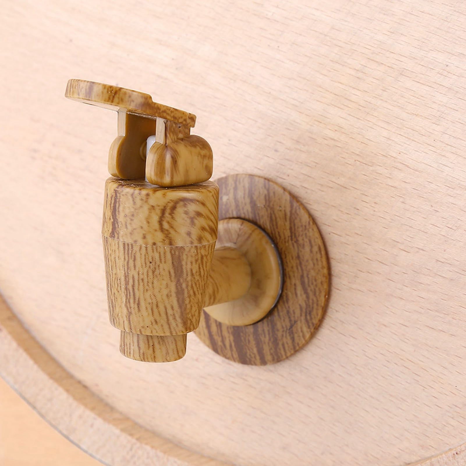 Generic Dispenser per Botte di Vino in Legno Rustico per Tequila, Rum e Whisky, Migliora il Gusto nel Tempo, Ottimo per Cene e Feste