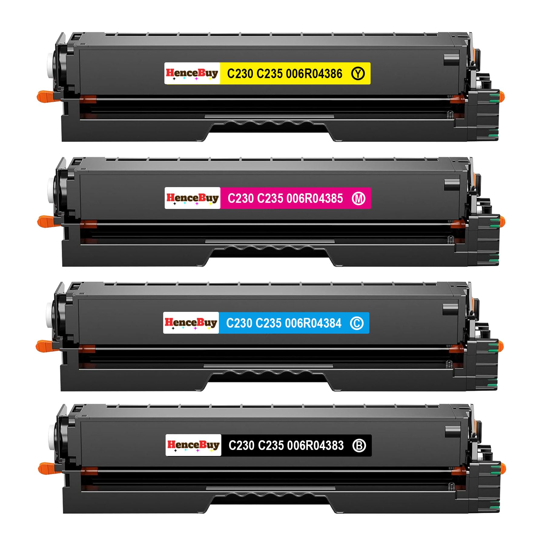 C235 C230 Czarny toner z zamiennikiem chipa do 006R04383 kompatybilny z drukarką Xerox C235 C235DNI C235/DNI C230 C230DNI C230/DNI (1 czarny)