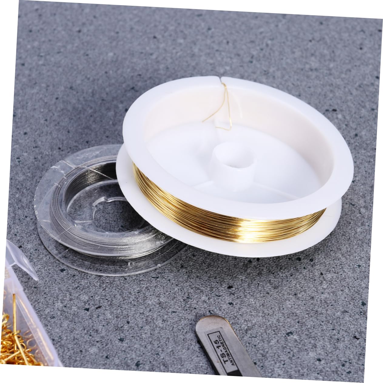 HOMSFOU Kit per Creare Gioielli in Metallo Pinze e Accessori